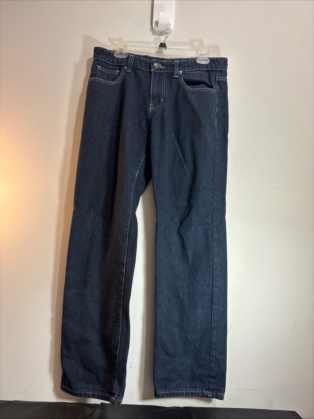 Big Joe Men's Dark Blue Straight-Leg Jeans. J-84